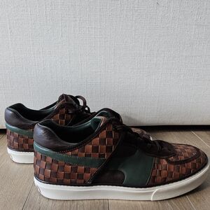 Louis Vuitton Men's Sneakers Size 9.5 - Damier Low Top